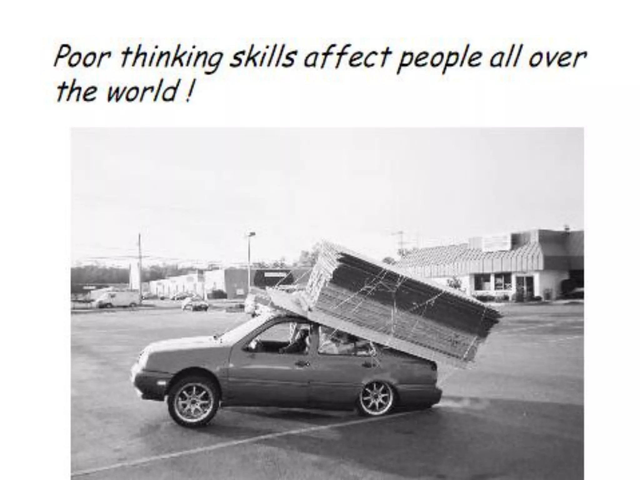 Introduction to critical thinking