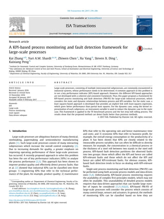A KPI-based process monitoring and fault detection framework for large ...