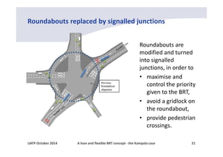 A lean and flexible BRT concept for Kampala | PDF