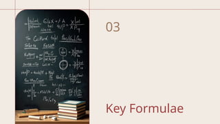 Key Formulae
03
 