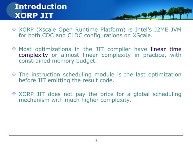 A Lightweight Instruction Scheduling Algorithm For Just In Time ...