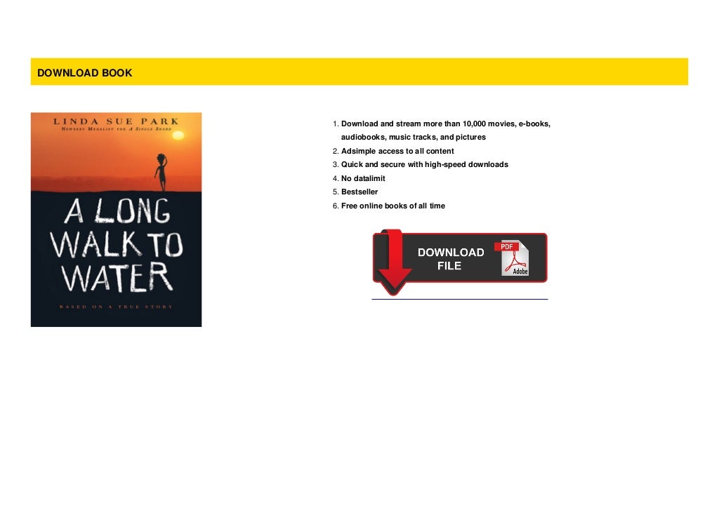 B O O K A Long Walk To Water Based On A True Story For Kindle