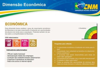 Dimensão Econômica
 