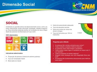 Dimensão Social
 