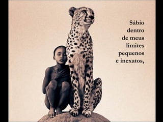 Sábio dentro de meus limites pequenos e inexatos, 