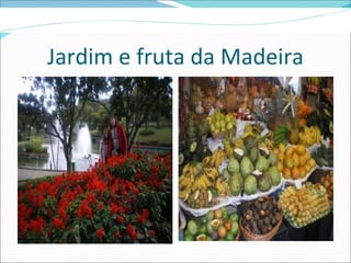 Jardim e fruta da Madeira 