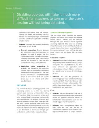 A Multidimensional View of Critical Web Application Security Risks: A ...