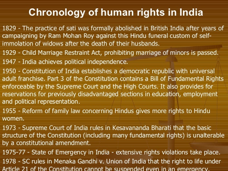 case study on human rights in india ppt