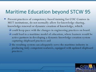 A New Maritime Education Model | PPT