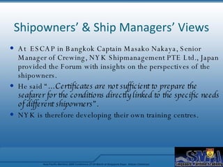 A New Maritime Education Model | PPT