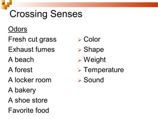 Crossing Senses
 