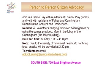 Liverpool First United Methodist ChurchServe a free lunch to first respondersDate & time: Saturday, 10 am to 2 pmMake cards to honor first responders:Date & time: Sunday 8 am to 12 pmLIVERPOOL: 604 Oswego Street