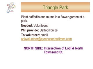 Rapha CommunityA "Heart-Beat" drumming session at Forman Park. An open session of Drumming for old and young, practiced drummers or anyone who wants to join in the beat.Open invitation: let our drums and hearts beat as one on this day of service, sending away fear and despair, calling in kindness and joy. Date and time: Saturday, 1:00 to 3:00 pmDOWNTOWN: Forman Park, E. Genesee St. & Almond St.