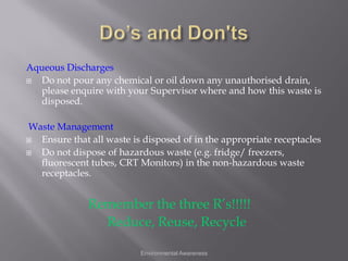 A  Part 13 Environmental Awareness