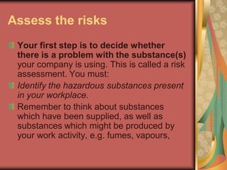 A  Part 17 Coshh By J Mc Cann