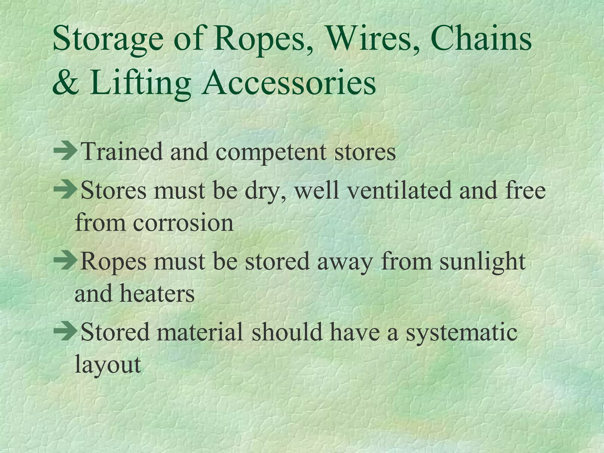 A Part 6 Lifting Operations