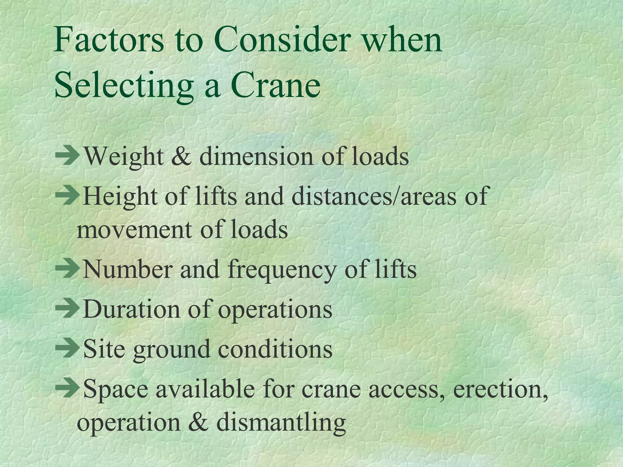 A Part 6 Lifting Operations