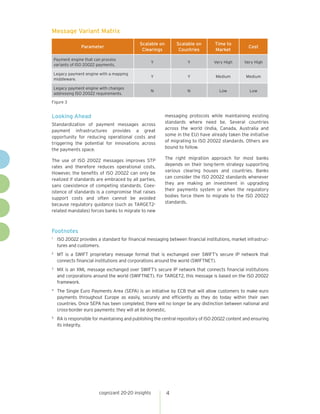 A Payments Roadmap for Migrating to ISO 20022 | PDF