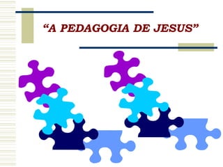 “ A PEDAGOGIA DE JESUS” 