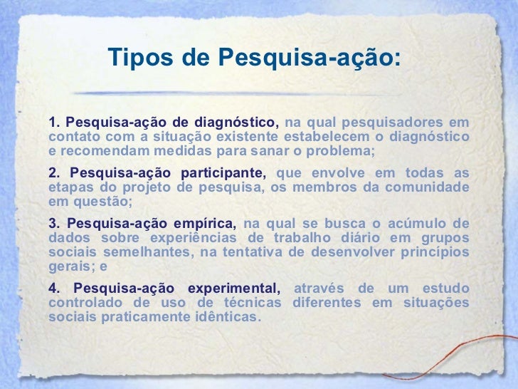 A Pesquisa Acao A Pesquisa Acao