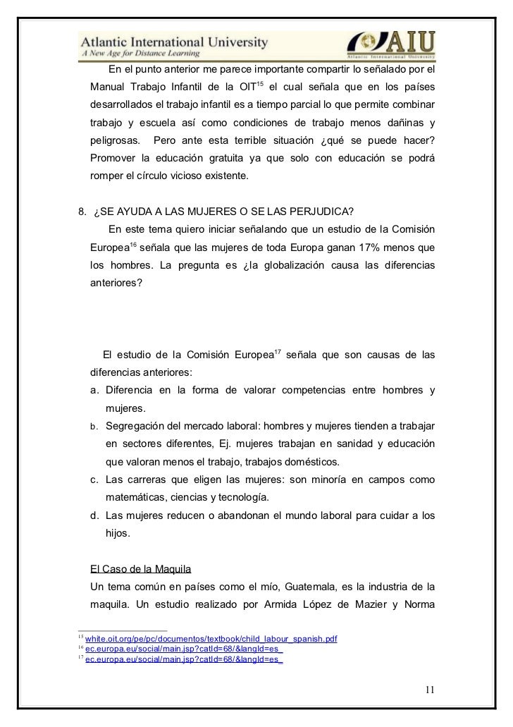 International development essay