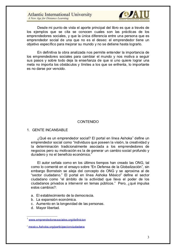 Changing the world essay