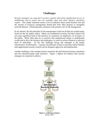 A Practical Approach to Managing Information System Risk | PDF