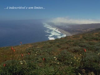 ...é indescritível e sem limites... 