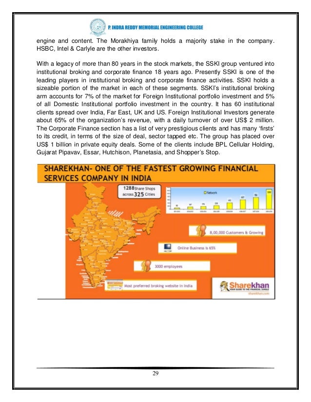 A project-report-on-trading-amp-stock-brokers-of-sharekhan