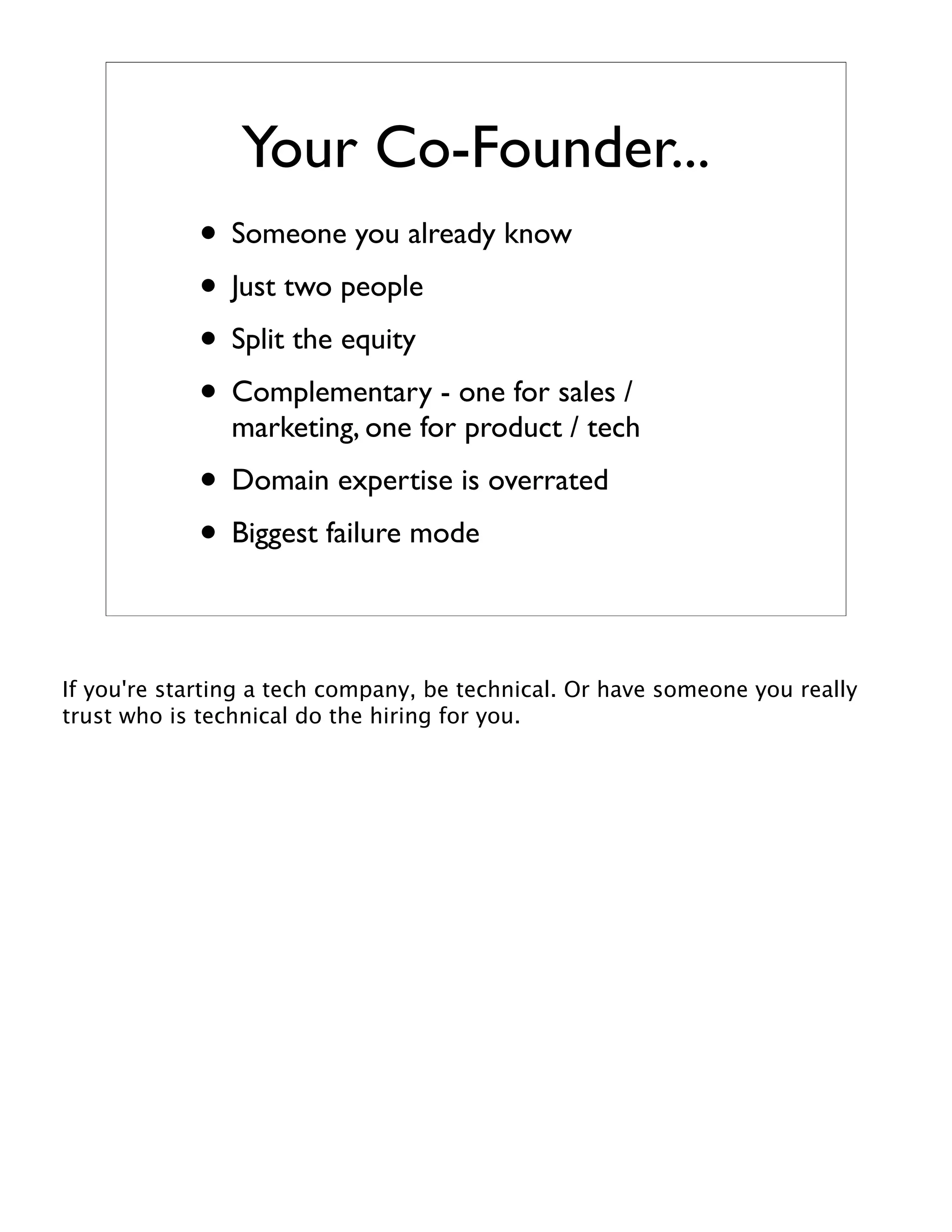 A Quick And Dirty Guide To Starting Up