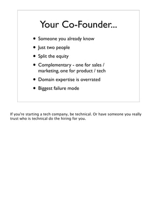 A Quick And Dirty Guide To Starting Up