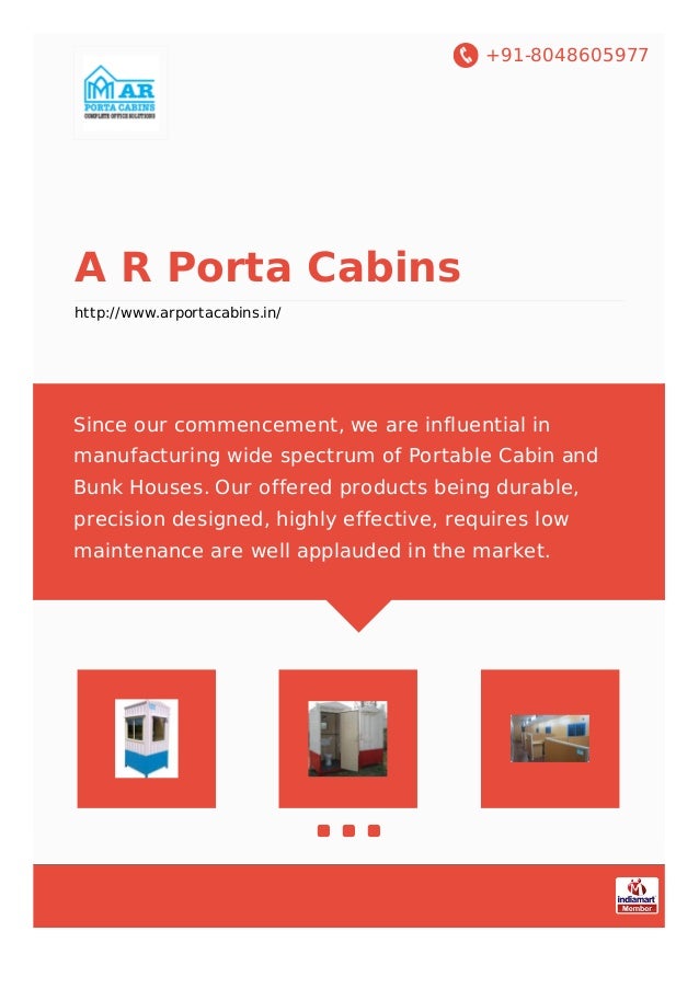 A R Porta Cabins