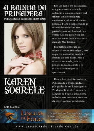 A Rainha da Primavera




         89
 