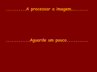 ...........A processar a imagem…........ .............Aguarde um pouco............ 