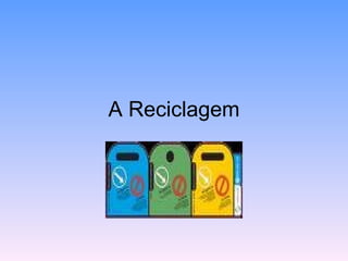 A Reciclagem 