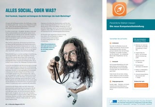 28 | A-Recruiter-Magazin 2017/18
Ich kann die Hoffnung verstehen. Die Hoffnung, es möge
ein Medium geben, das – wenn es nur erfolgreich bespielt
wird – Ihnen die gewünschten Bewerber in ausreichen­
der Zahl auf dem goldenen Tablett serviert.
So schön es auch wäre – ich glaube, das gibt es nicht und
wird es wahrscheinlich auch nicht geben. Heute wissen
wir, Facebook war in Bezug auf das Azubi-Recruiting nur
ein Hype und keine Lösung. Und doch wird mit jedem
neuen Social Media Angebot die Hoffnung geschürt, es
möge anders kommen.
Aber zurück zu Facebook. 2012 konnte man beim Lesen
von Blogs und HR-Zeitschriften den Eindruck gewinnen,
dass man ohne eine Facebook Karriereseite nie wieder ei­
nen Azubi für sich gewinnen würde. Seminare zum Thema
„Azubi-Marketing“, in deren Titel Worte wie „Social Media“
oder „Facebook“ vorkamen, waren die Kassenschlager.
Wahrscheinlich lag es an meiner spießigen Grundhaltung,
dem fortgeschrittenen Alter oder mangelnder Fantasie,
dass ich schon damals diesen Hype nicht richtig nach­
vollziehen konnte. Gut, wenn man dann auf eine Studie
zurückgreifen kann, wo genau die befragt werden, die es
wirklich wissen müssen: die Zielgruppe höchstpersönlich.
Es war das erste Ergebnis, mit dem wir uns auch ein wenig
unbeliebt gemacht haben. Denn mit der Veröffentlichung
unserer Zahlen zerplatzte der Hype um Facebook wie eine
Seifenblase. Bei den von den Jugendlichen für die Berufs­
wahl genutzten Kanälen belegt Facebook Platz 14, nur
noch negativ getoppt vom „Girls und Boys Day“. Lag es
nur am mangelnden Angebot oder vielleicht doch am Me­
dium selber? In der Studie 2014 haben wir genauer nach­
gefragt und eine eindeutige Antwort bekommen. Social
Media Angebote wie Facebook hatten für die Azubis nichts
mit Berufswahl zu tun (190 Antworten), war ihnen zu per­
sönlich (174 Antworten) oder zu unseriös (88 Antworten).
Und doch ist das Thema nicht vom Tisch. Denn nach
Facebook sind es jetzt Snapchat oder Instagram, die die
Bewerber in Scharen locken sollen. Da ist das ja sicher
auch alles ganz anders, als 2014 bei Facebook, oder? Ich
glaube nicht. Ich glaube, dass wir uns mehr Gedanken
über die Botschaften (Content) machen sollten, als auf ein
bestimmtes Medium zu hoffen. Guter Inhalt funktioniert
in jedem Medium, schlechter Inhalt zündet nie – auch im
besten Medium nicht.
Optimieren Sie lieber Ihre Karriereseiten und Ihre klas­
sischen Marketingmaßnahmen, bevor Sie sich auf Social
Media stürzen. Oft erreicht pfiffiges Marketing vor Ort
eher Ihre Zielgruppe, als die weit streuenden Social Media
Angebote. Denn „Nähe zum Wohnort“ ist ein entscheiden­
des Kriterium bei der Ausbildungsplatz-Entscheidung.
Sie brauchen gute Argumente, warum es wenig
Sinn macht, sich auf Snapchat zu stürzen
und diesem Hype nicht zu folgen.
In unserem Blog finden Sie 5 gute
Gründe dazu:
https://www.testsysteme.
de/5-gute-gruende-warum-
sie-snapchat-nicht-fuer-
ihr-recruiting-nutzen-
muessen
ALLES SOCIAL, ODER WAS?
Sind Facebook, Snapchat und Instagram die Heilsbringer des Azubi-Marketings?
Persönliche Stärken messen
Die neue Kompetenzfeststellung
Verzichten Sie auf nichts
Umfassend
Sie wollen Ihre Bewerber so gut wie
möglich kennen­lernen? Mit der Kompe-
tenzfeststellung erhalten Sie einen
genauen Überblick über die Kenntnisse,
Fertigkeiten und sozialen Kompeten-
zen Ihrer Bewerber – ein umfassendes
Bild mit allen Erfolgsfaktoren der Aus-
bildung.
Individuell
Die Kompetenzfeststellung wird maß-
geschneidert auf die Anforderungen
des Berufsbildes und die individuellen
Anforderungen des Unternehmens zu-
geschnitten.
Dabei können Sie auf einen umfang­
reichen Testpool mit über 50 verschie-
denen Testdimensionen zurückgreifen.
Zielgruppengerecht
Studien zeigen – Bewerber und Azubis
wünschen sich eine Erfahrung von
Persönlichkeit und fachlichen Kompe-
tenzen.
Die neue Kompetenz­
feststellung in Kürze:
ƒƒ Messung von Leistungs­
merkmalen und sozialen
Kompetenzen in einem
Test
ƒƒ Zugeschnitten auf
berufs- und firmenspe-
zifische Anforderungs-
profile
ƒƒ Auswahl aus über
50 Testskalen
ƒƒ Auswertung auf
Normbasis und Staninen
ƒƒ Einfach zu interpretieren-
des Bewerberprofil
ƒƒ Unternehmensspezifische
Normwerte ab dem
2. Testjahr
Erfahren Sie mehr:
www.testsysteme.de/
kompetenzfeststellung
Treffsicher die passenden Azubis finden!
Das führende Testsystem für erfolgreiches Azubi-Recruiting
u-form Testsysteme GmbH & Co. KG | Klauberger Straße 1 | 42651 Solingen | Tel.: +49 212 260 498-0 | testsysteme.de
 