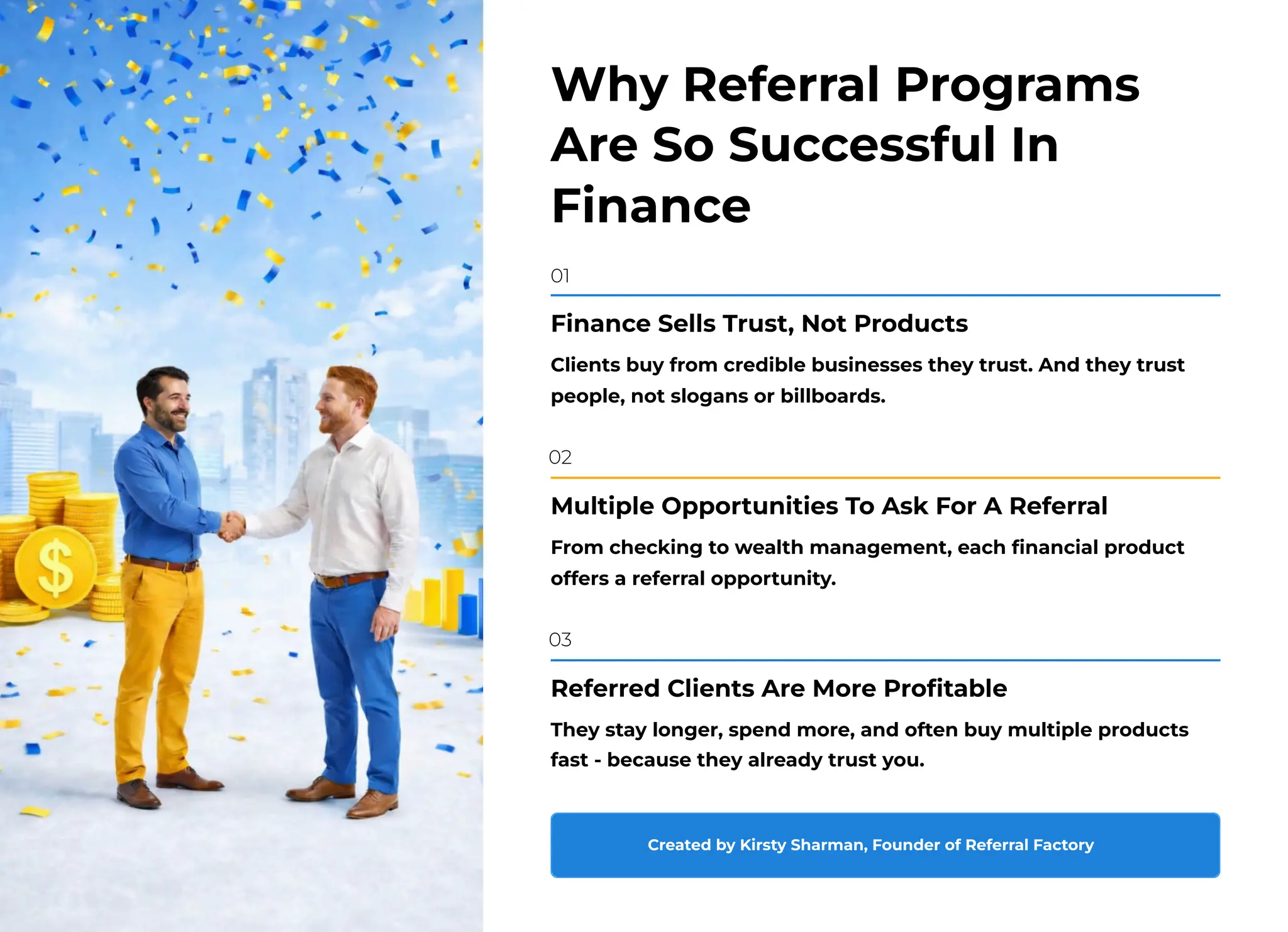 How Financial Services Companies Get More Customers Using Referral  Marketing | PDF