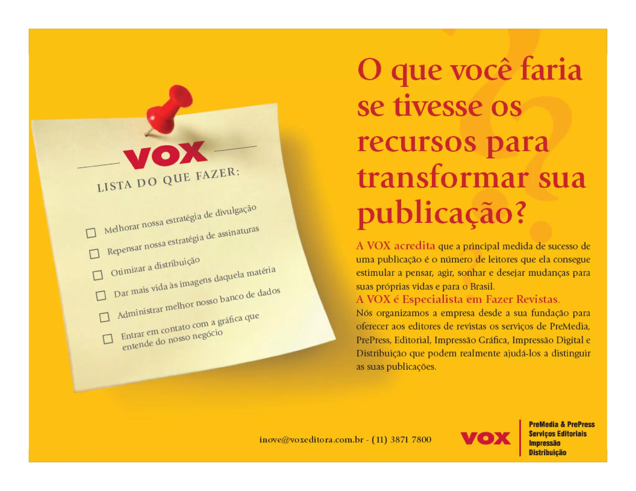 A Reinvenção do Design de uma Revista para o Novo Milênio