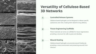 A Review on Cellulose Based Hydrogels and 3D Network Systems.pptx