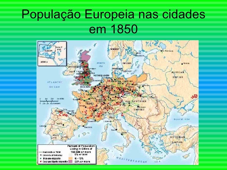 Escreva Como é A Distribuição Da População Europeia Pelo Território