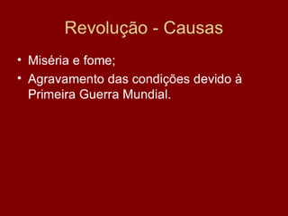 A RevoluçãO Russa De 1917