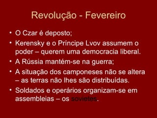 A RevoluçãO Russa De 1917
