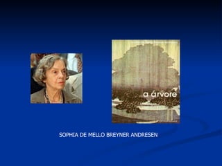 SOPHIA DE MELLO BREYNER ANDRESEN 