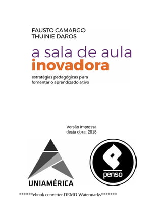 Versão impressa
desta obra: 2018
******ebook converter DEMO Watermarks*******
 