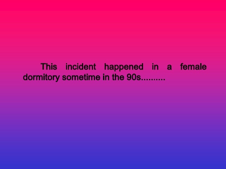 A Scary Story