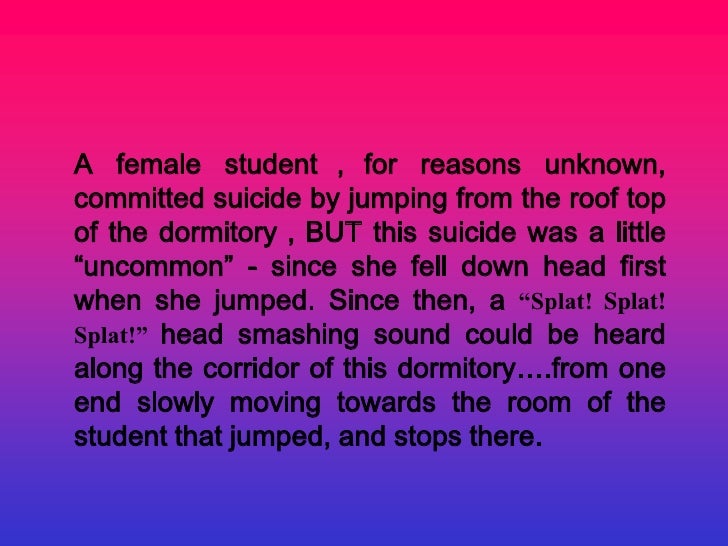 A Scary Story A Scary Story