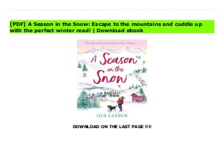 DOWNLOAD ON THE LAST PAGE !!!!
Download PDF A Season in the Snow: Escape to the mountains and cuddle up with the perfect winter read! Online, Read PDF A Season in the Snow: Escape to the mountains and cuddle up with the perfect winter read!, Full PDF A Season in the Snow: Escape to the mountains and cuddle up with the perfect winter read!, All Ebook A Season in the Snow: Escape to the mountains and cuddle up with the perfect winter read!, PDF and EPUB A Season in the Snow: Escape to the mountains and cuddle up with the perfect winter read!, PDF ePub Mobi A Season in the Snow: Escape to the mountains and cuddle up with the perfect winter read!, Reading PDF A Season in the Snow: Escape to the mountains and cuddle up with the perfect winter read!, Book PDF A Season in the Snow: Escape to the mountains and cuddle up with the perfect winter read!, Download online A Season in the Snow: Escape to the mountains and cuddle up with the perfect winter read!, A Season in the Snow: Escape to the mountains and cuddle up with the perfect winter read! pdf, book pdf A Season in the Snow: Escape to the mountains and cuddle up with the perfect winter read!, pdf A Season in the Snow: Escape to the mountains and cuddle up with the perfect winter read!, epub A Season in the Snow: Escape to the mountains and cuddle up with the perfect winter read!, pdf A Season in the Snow: Escape to the mountains and cuddle up with the perfect winter read!, the book A Season in the Snow: Escape to the mountains and cuddle up with the perfect winter read!, ebook A Season in the Snow: Escape to the mountains and cuddle up with the perfect winter read!, A Season in the Snow: Escape to the mountains and cuddle up with the perfect winter read! E-Books, Online A Season in the Snow: Escape to the mountains and cuddle up with the perfect winter read! Book, pdf A Season in the Snow: Escape to the mountains and cuddle up with the perfect winter read!, A Season in the Snow: Escape to the mountains and cuddle up with
the perfect winter read! E-Books, A Season in the Snow: Escape to the mountains and cuddle up with the perfect winter read! Online Read Best Book Online A Season in the Snow: Escape to the mountains and cuddle up with the perfect winter read!, Download Online A Season in the Snow: Escape to the mountains and cuddle up with the perfect winter read! Book, Read Online A Season in the Snow: Escape to the mountains and cuddle up with the perfect winter read! E-Books, Download A Season in the Snow: Escape to the mountains and cuddle up with the perfect winter read! Online, Read Best Book A Season in the Snow: Escape to the mountains and cuddle up with the perfect winter read! Online, Pdf Books A Season in the Snow: Escape to the mountains and cuddle up with the perfect winter read!, Read A Season in the Snow: Escape to the mountains and cuddle up with the perfect winter read! Books Online Read A Season in the Snow: Escape to the mountains and cuddle up with the perfect winter read! Full Collection, Read A Season in the Snow: Escape to the mountains and cuddle up with the perfect winter read! Book, Download A Season in the Snow: Escape to the mountains and cuddle up with the perfect winter read! Ebook A Season in the Snow: Escape to the mountains and cuddle up with the perfect winter read! PDF Download online, A Season in the Snow: Escape to the mountains and cuddle up with the perfect winter read! Ebooks, A Season in the Snow: Escape to the mountains and cuddle up with the perfect winter read! pdf Read online, A Season in the Snow: Escape to the mountains and cuddle up with the perfect winter read! Best Book, A Season in the Snow: Escape to the mountains and cuddle up with the perfect winter read! Ebooks, A Season in the Snow: Escape to the mountains and cuddle up with the perfect winter read! PDF, A Season in the Snow: Escape to the mountains and cuddle up with the perfect winter read! Popular, A Season in the Snow: Escape to the mountains
and cuddle up with the perfect winter read! Read, A Season in the Snow: Escape to the mountains and cuddle up with the perfect winter read! Full PDF, A Season in the Snow: Escape to the mountains and cuddle up with the perfect winter read! PDF, A Season in the Snow: Escape to the mountains and cuddle up with the perfect winter read! PDF, A Season in the Snow: Escape to the mountains and cuddle up with the perfect winter read! PDF Online, A Season in the Snow: Escape to the mountains and cuddle up with the perfect winter read! Books Online, A Season in the Snow: Escape to the mountains and cuddle up with the perfect winter read! Ebook, A Season in the Snow: Escape to the mountains and cuddle up with the perfect winter read! Book, A Season in the Snow: Escape to the mountains and cuddle up with the perfect winter read! Full Popular PDF, PDF A Season in the Snow: Escape to the mountains and cuddle up with the perfect winter read! Download Book PDF A Season in the Snow: Escape to the mountains and cuddle up with the perfect winter read!, Read online PDF A Season in the Snow: Escape to the mountains and cuddle up with the perfect winter read!, PDF A Season in the Snow: Escape to the mountains and cuddle up with the perfect winter read! Popular, PDF A Season in the Snow: Escape to the mountains and cuddle up with the perfect winter read!, PDF A Season in the Snow: Escape to the mountains and cuddle up with the perfect winter read! Ebook, Best Book A Season in the Snow: Escape to the mountains and cuddle up with the perfect winter read!, PDF A Season in the Snow: Escape to the mountains and cuddle up with the perfect winter read! Collection, PDF A Season in the Snow: Escape to the mountains and cuddle up with the perfect winter read! Full Online, epub A Season in the Snow: Escape to the mountains and cuddle up with the perfect winter read!, ebook A Season in the Snow: Escape to the mountains and cuddle up with the perfect winter read!, ebook A
Season in the Snow: Escape to the mountains and cuddle up with the perfect winter read!, epub A Season in the Snow: Escape to the mountains and cuddle up with the perfect winter read!, full book A Season in the Snow: Escape to the mountains and cuddle up with the perfect winter read!, online A Season in the Snow: Escape to the mountains and cuddle up with the perfect winter read!, online A Season in the Snow: Escape to the mountains and cuddle up with the perfect winter read!, online pdf A Season in the Snow: Escape to the mountains and cuddle up with the perfect winter read!, pdf A Season in the Snow: Escape to the mountains and cuddle up with the perfect winter read!, A Season in the Snow: Escape to the mountains and cuddle up with the perfect winter read! Book, Online A Season in the Snow: Escape to the mountains and cuddle up with the perfect winter read! Book, PDF A Season in the Snow: Escape to the mountains and cuddle up with the perfect winter read!, PDF A Season in the Snow: Escape to the mountains and cuddle up with the perfect winter read! Online, pdf A Season in the Snow: Escape to the mountains and cuddle up with the perfect winter read!, Download online A Season in the Snow: Escape to the mountains and cuddle up with the perfect winter read!, A Season in the Snow: Escape to the mountains and cuddle up with the perfect winter read! pdf, A Season in the Snow: Escape to the mountains and cuddle up with the perfect winter read!, book pdf A Season in the Snow: Escape to the mountains and cuddle up with the perfect winter read!, pdf A Season in the Snow: Escape to the mountains and cuddle up with the perfect winter read!, epub A Season in the Snow: Escape to the mountains and cuddle up with the perfect winter read!, pdf A Season in the Snow: Escape to the mountains and cuddle up with the perfect winter read!, the book A Season in the Snow: Escape to the mountains and cuddle up with the perfect winter read!, ebook A Season in the Snow:
Escape to the mountains and cuddle up with the perfect winter read!, A Season in the Snow: Escape to the mountains and cuddle up with the perfect winter read! E-Books, Online A Season in the Snow: Escape to the mountains and cuddle up with the perfect winter read! Book, pdf A Season in the Snow: Escape to the mountains and cuddle up with the perfect winter read!, A Season in the Snow: Escape to the mountains and cuddle up with the perfect winter read! E-Books, A Season in the Snow: Escape to the mountains and cuddle up with the perfect winter read! Online, Read Best Book Online A Season in the Snow: Escape to the mountains and cuddle up with the perfect winter read!, Download A Season in the Snow: Escape to the mountains and cuddle up with the perfect winter read! PDF files, Download A Season in the Snow: Escape to the mountains and cuddle up with the perfect winter read! PDF files
[PDF] A Season in the Snow: Escape to the mountains and cuddle up
with the perfect winter read! | Download ebook
 