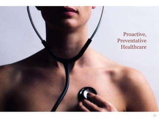 Proactive,
Preventative
Healthcare
25
 