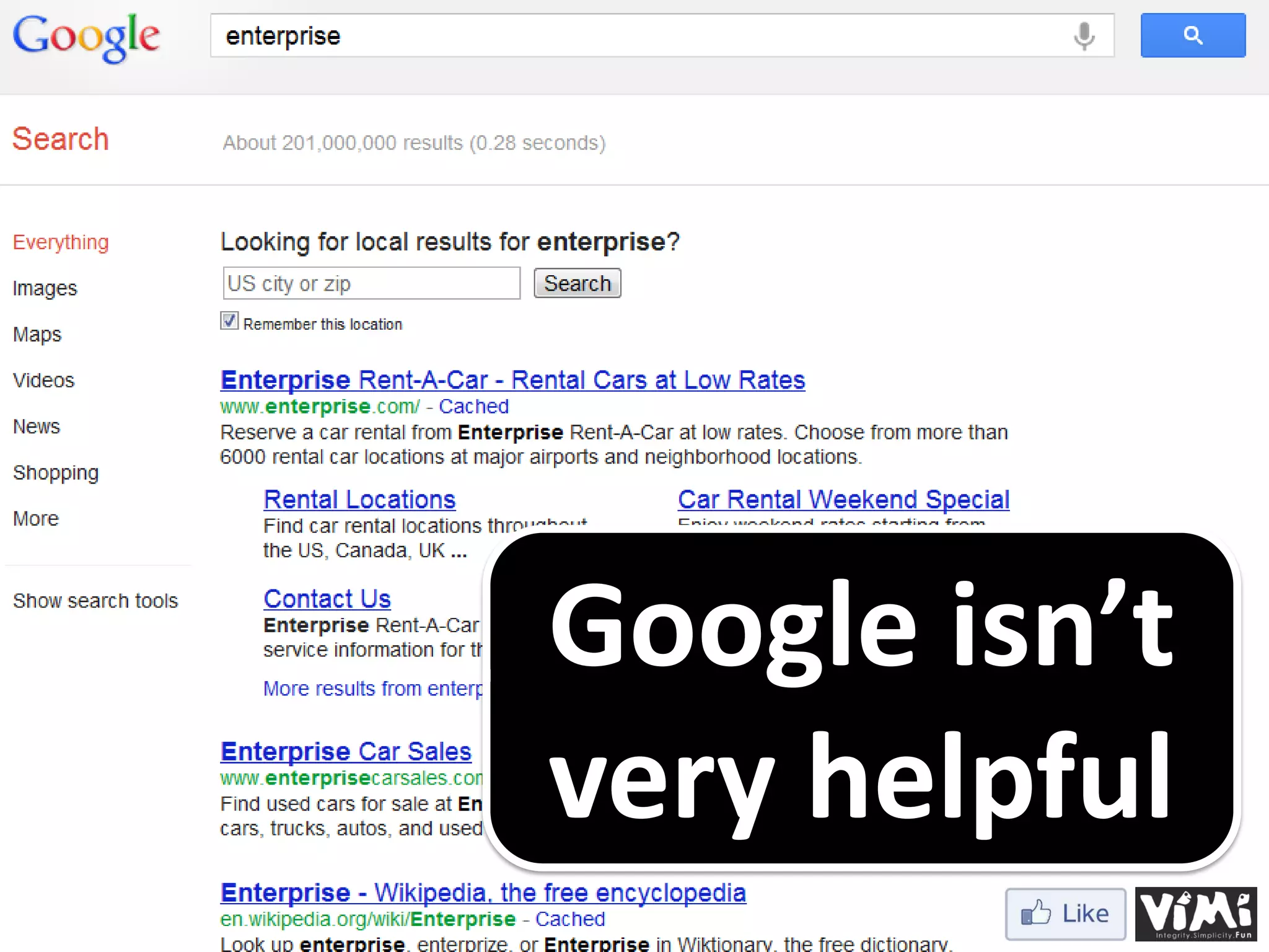 Google isn’t very helpful 