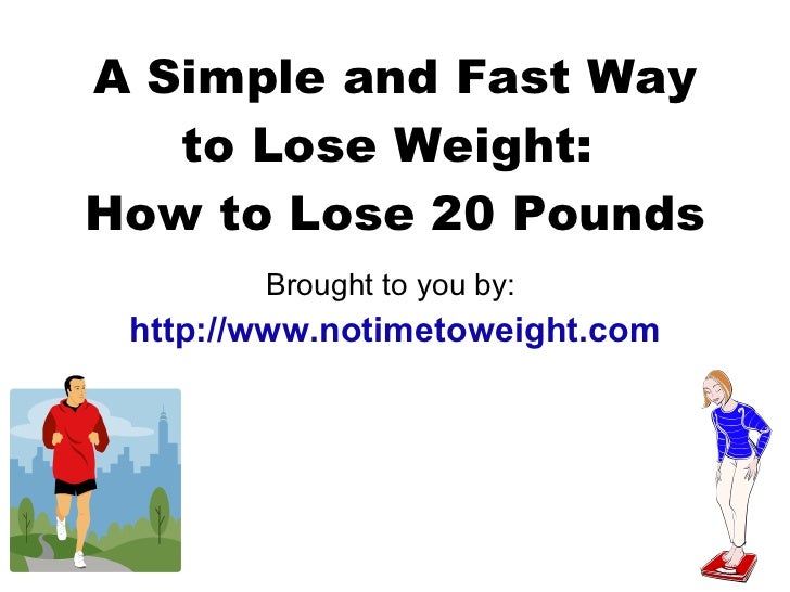 how to lose weight fast and easy 9 1